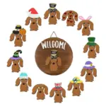 Interchangeable Festival Doorplates Wreath tag1