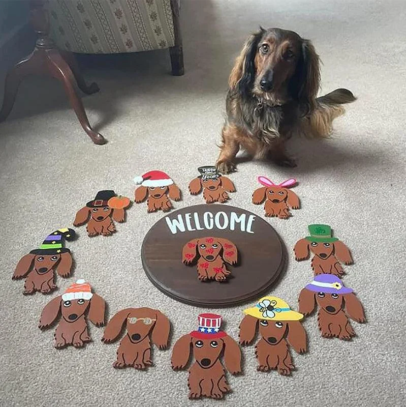 Interchangeable Festival Doorplates Wreath -  - #tag1#