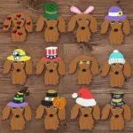 Interchangeable Festival Doorplates Wreath tag1