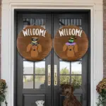 Interchangeable Festival Doorplates Wreath tag1