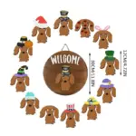 Interchangeable Festival Doorplates Wreath tag1