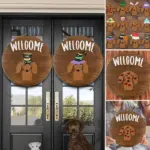 Interchangeable Festival Doorplates Wreath tag1