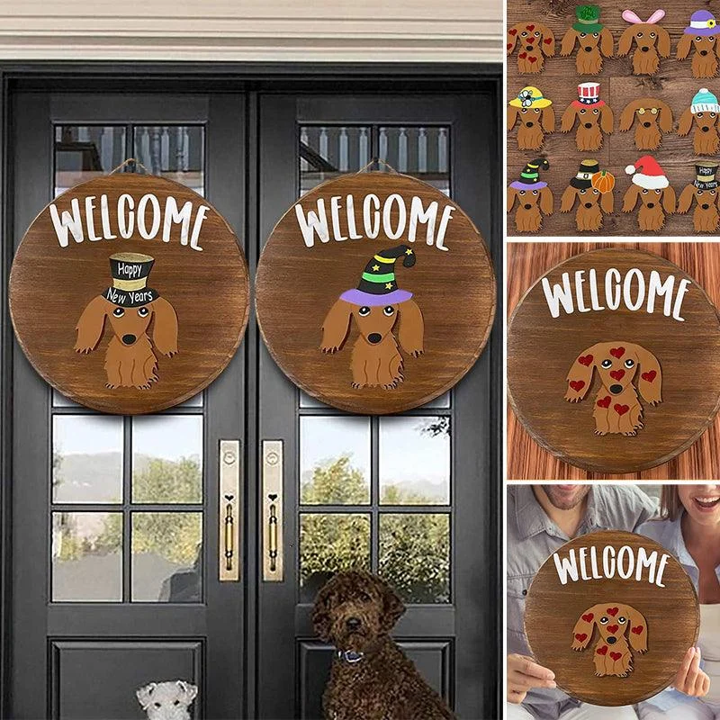 Interchangeable Festival Doorplates Wreath -  - #tag1#