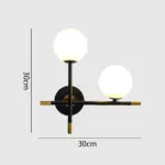Interieur Moderne Led Glazen Bol Wandlamp Living Slaapkamer Verlichting Armatuur Blaker Keuken Gangpad Hal Decor Licht 10dcbfb8 181d 441e 9a0a b5f25197a889