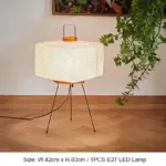 Internet Celebrity Styles Japanese Rice Paper Lamp Floor standing Table Lamps Wabi sabi Style Living Room.jpg ee429ad4 060f 4ec7 baa0 04aaa66026de