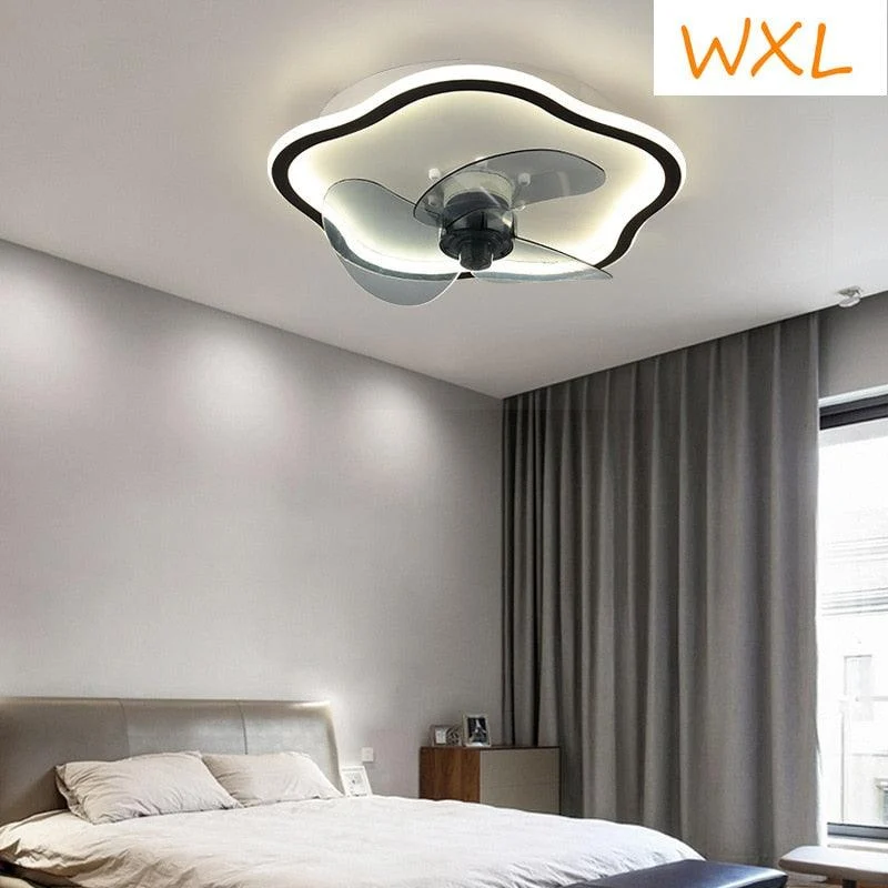 Invisible Ceiling Fan Led Light With Remote Control -  - #tag1#