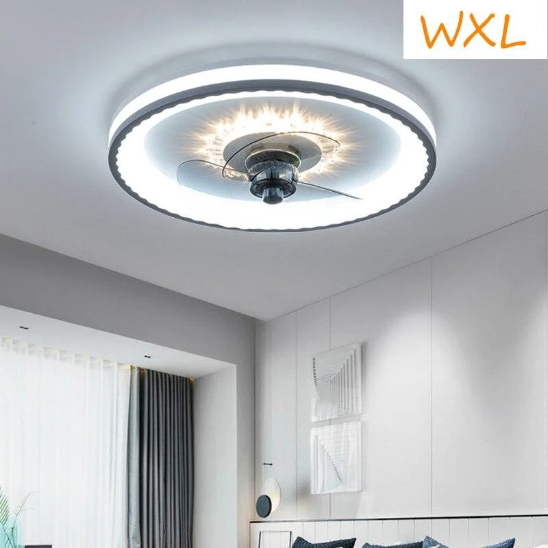 Invisible Ceiling Fan Led Light With Remote Control -  - #tag1#