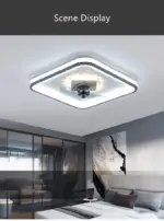 Invisible Ceiling Fan Led Light With Remote Control tag1