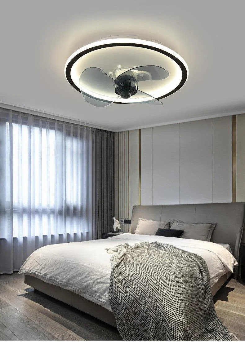 Invisible Ceiling Fan Led Light With Remote Control -  - #tag1#