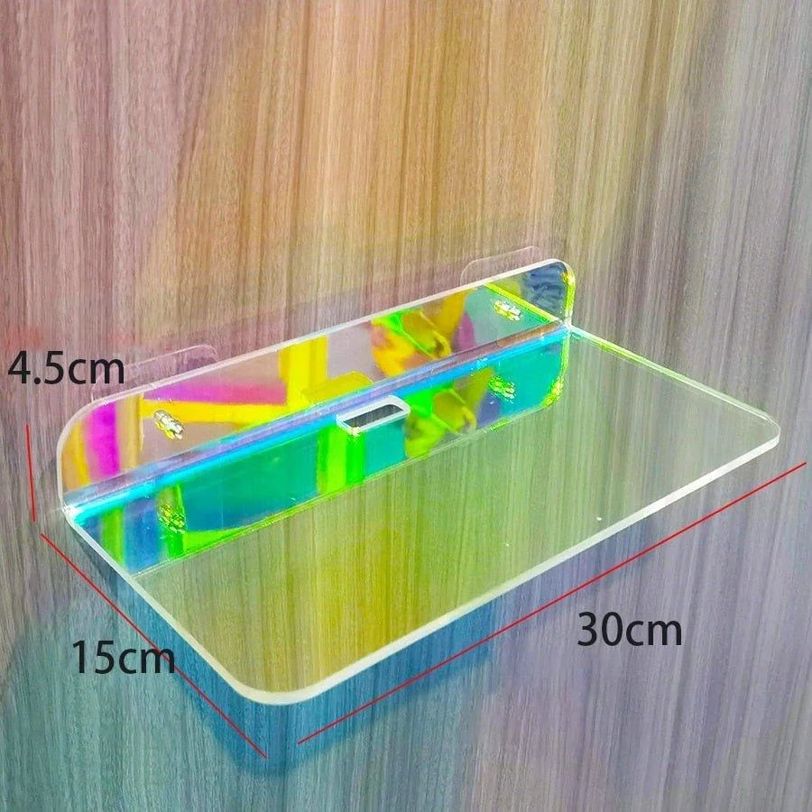 Invisible Coloured Wall Mounted Floating Shelves -  - #tag1#