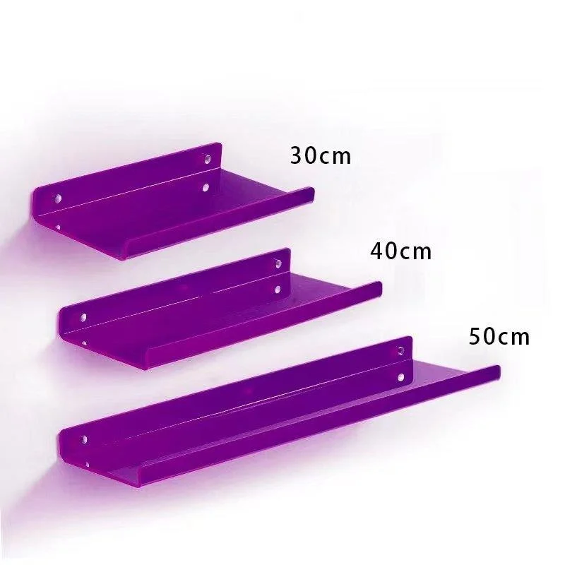 Invisible Coloured Wall Mounted Floating Shelves -  - #tag1#