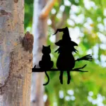 Iron Silhouette Cute Witch And Cat Garden Stake On The Branch Yard Art Decor Tree Stump.png 04d3cc99 04d8 4e2c bf40 2e72af9dc2c7
