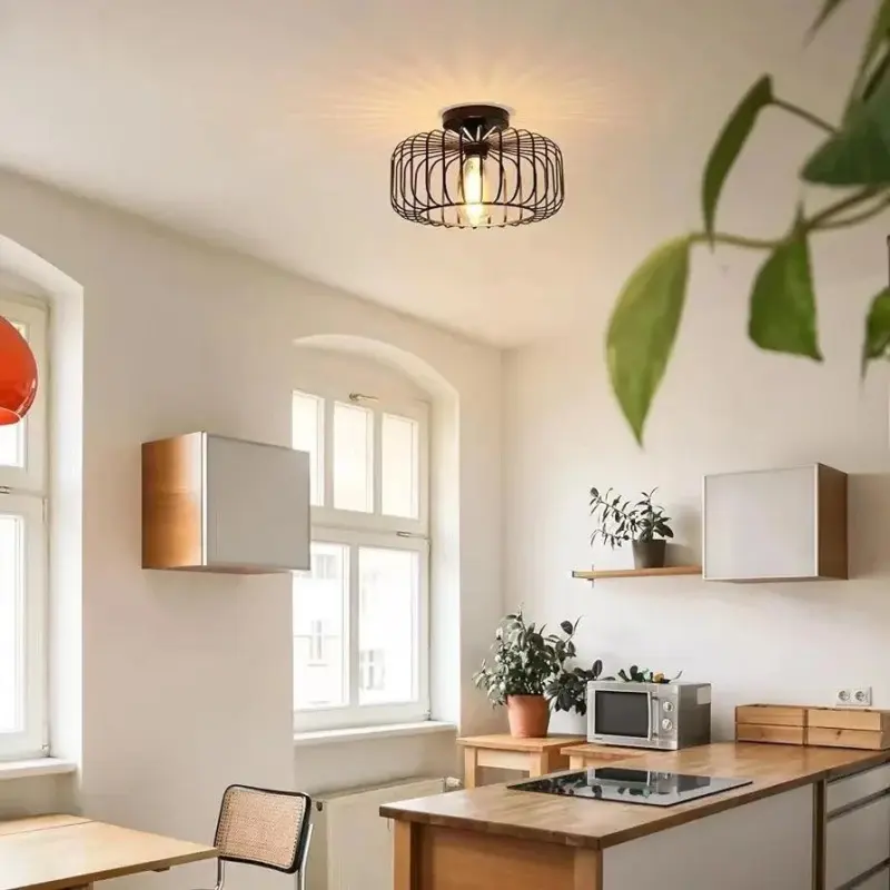 IronClad Iron ceiling lamp tag1