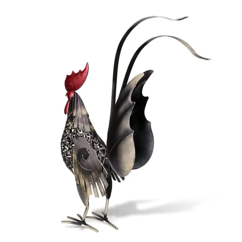 IronRoosterSculpture Homeko7