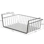 Iron_Art_Kitchen_Storage_Rack_Cabinet_Shelf_Desk_Under-line_Storage_Basket_-_-_tag1_-4279384 Iron Art Kitchen Storage Rack Cabinet Shelf Desk Under line Storage Basket tag1