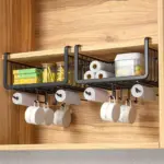 Iron_Art_Kitchen_Storage_Rack_Cabinet_Shelf_Desk_Under-line_Storage_Basket_-_-_tag1_-4279396 Iron Art Kitchen Storage Rack Cabinet Shelf Desk Under line Storage Basket tag1