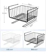 Iron_Art_Kitchen_Storage_Rack_Cabinet_Shelf_Desk_Under-line_Storage_Basket_-_-_tag1_-4279416 Iron Art Kitchen Storage Rack Cabinet Shelf Desk Under line Storage Basket tag1