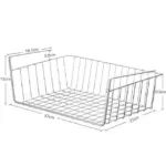 Iron_Art_Kitchen_Storage_Rack_Cabinet_Shelf_Desk_Under-line_Storage_Basket_-_-_tag1_-4279482 Iron Art Kitchen Storage Rack Cabinet Shelf Desk Under line Storage Basket tag1