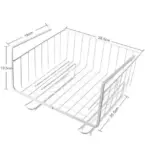 Iron_Art_Kitchen_Storage_Rack_Cabinet_Shelf_Desk_Under-line_Storage_Basket_-_-_tag1_-4279507 Iron Art Kitchen Storage Rack Cabinet Shelf Desk Under line Storage Basket tag1