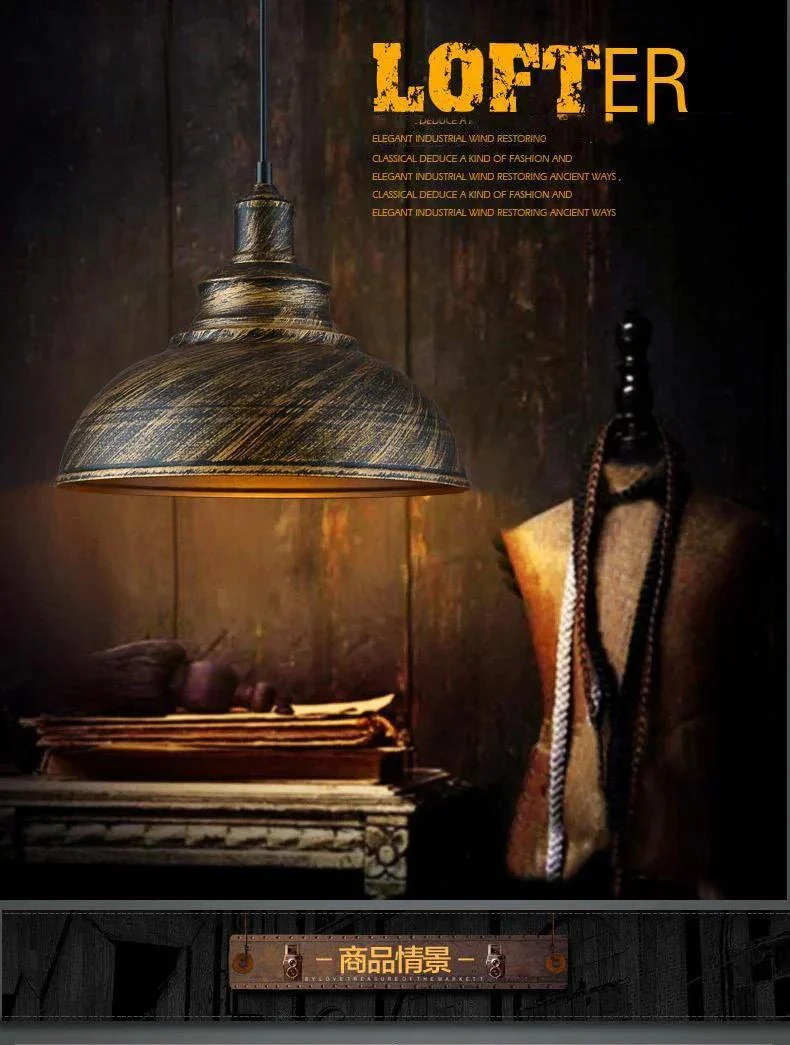 Iron Chad - Industrial Aluminum Pendant Lamp -  - #tag1#