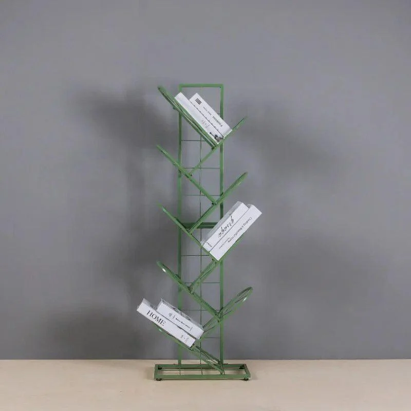 Iron Grid Memphis Arch Bookshelf -