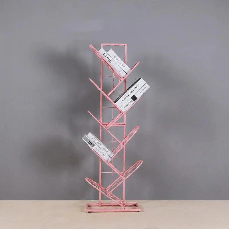 Iron Grid Memphis Arch Bookshelf -