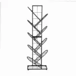 Iron_Grid_Memphis_Arch_Bookshelf_-_-4302481 Iron Grid Memphis Arch Bookshelf