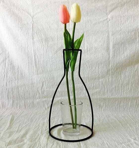 Iron Outline Vase -  - #tag1#