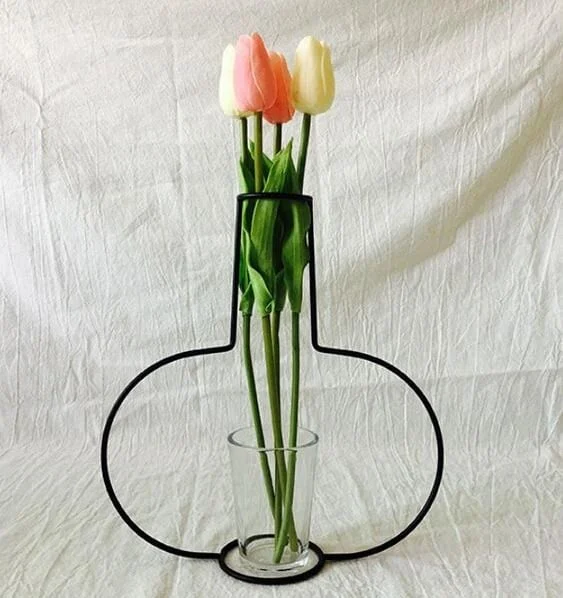 Iron Outline Vase -  - #tag1#