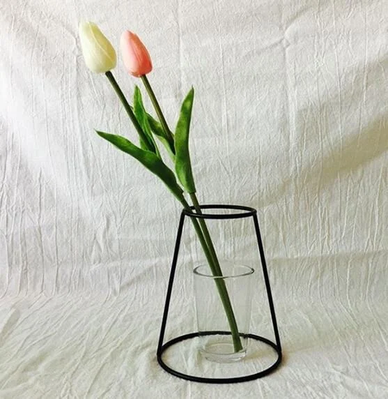 Iron Outline Vase -  - #tag1#