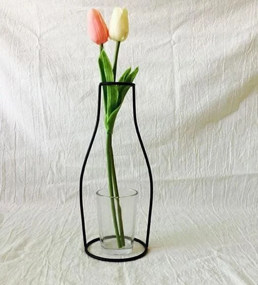 Iron Outline Vase -  - #tag1#