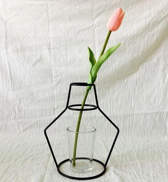 Iron Outline Vase -  - #tag1#