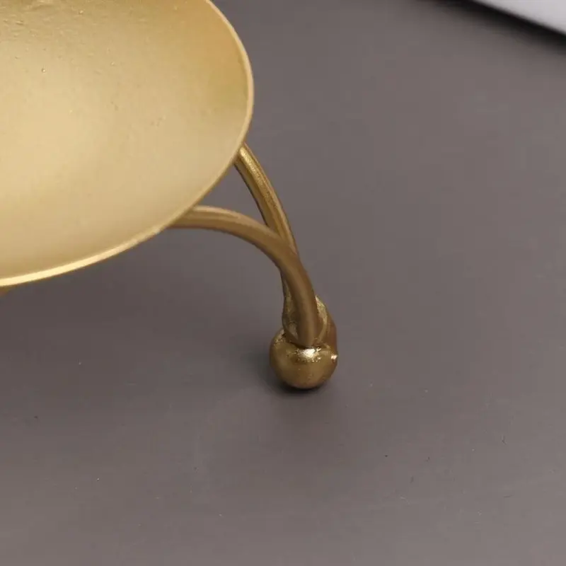 Iron Plate Candle Holder