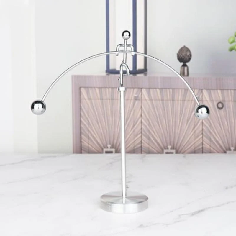 Iron Rotating Balancing Man Pendulum Ornament for Meditation, Entertainment, Deor -  - #tag1#