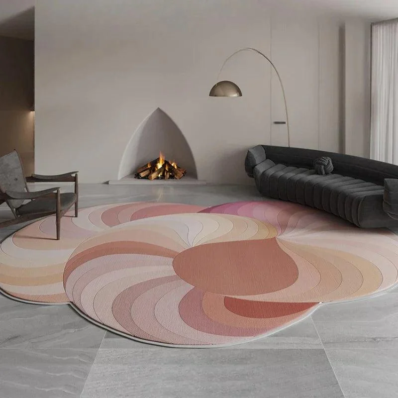 Irregular Area Abstract Carpet - Homeko