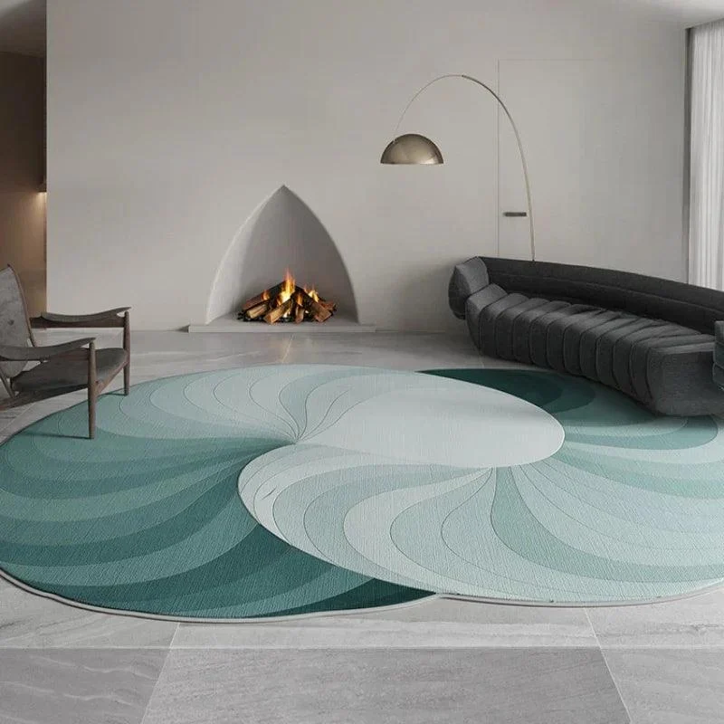 Irregular Area Abstract Carpet - Homeko