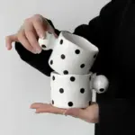 Irregular Dalmatian Ceramic Mug