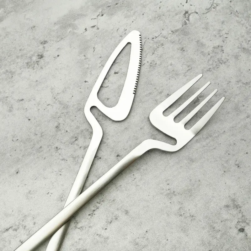 Irregular Design Stainless Steel Dinnerware