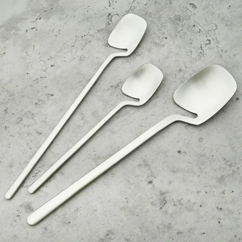 Irregular Design Stainless Steel Dinnerware