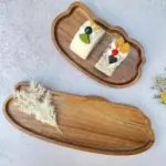 Irregular Hand Crafted Acacia Wood Tray