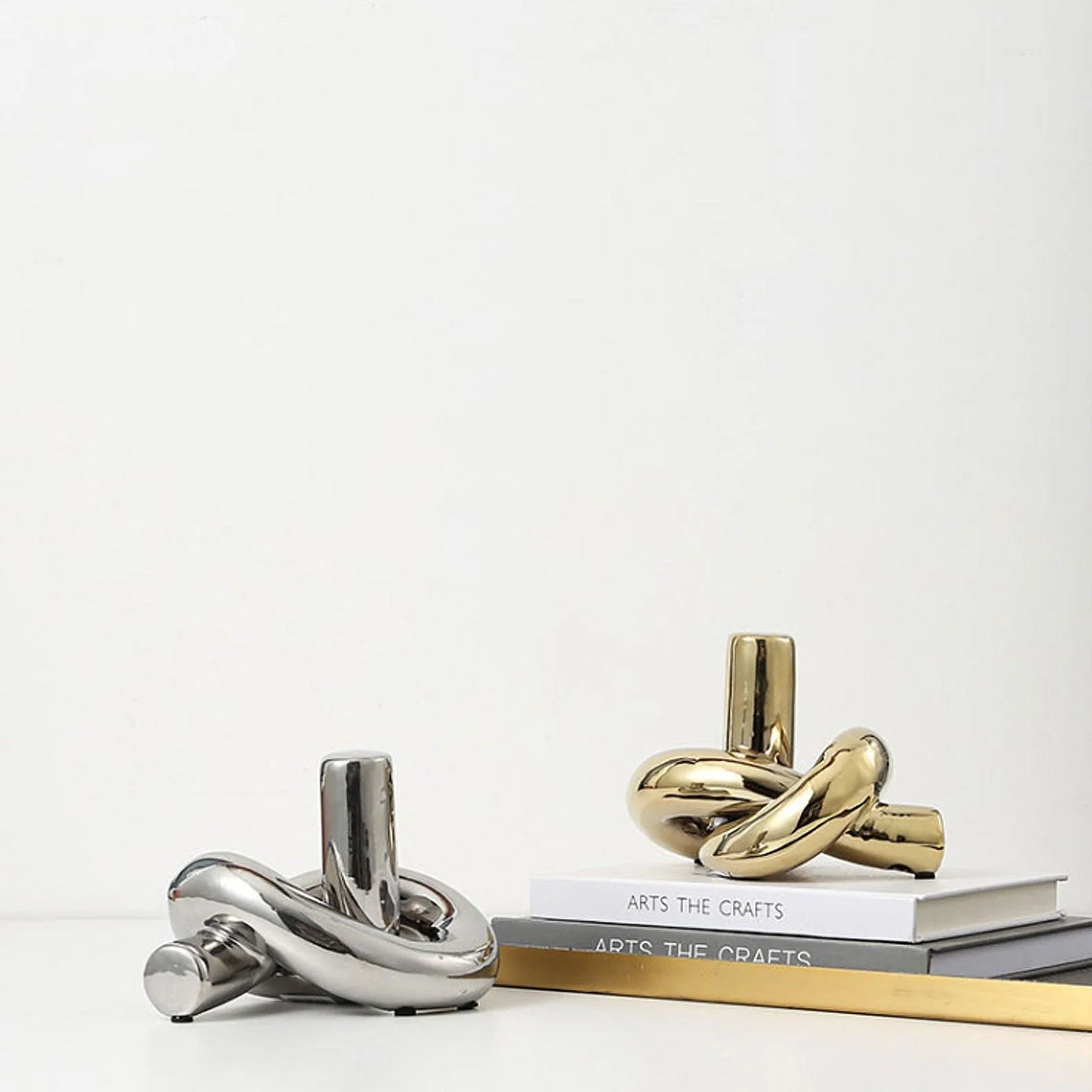 Irregular Knot Ceramic Home Decor Sulpture -