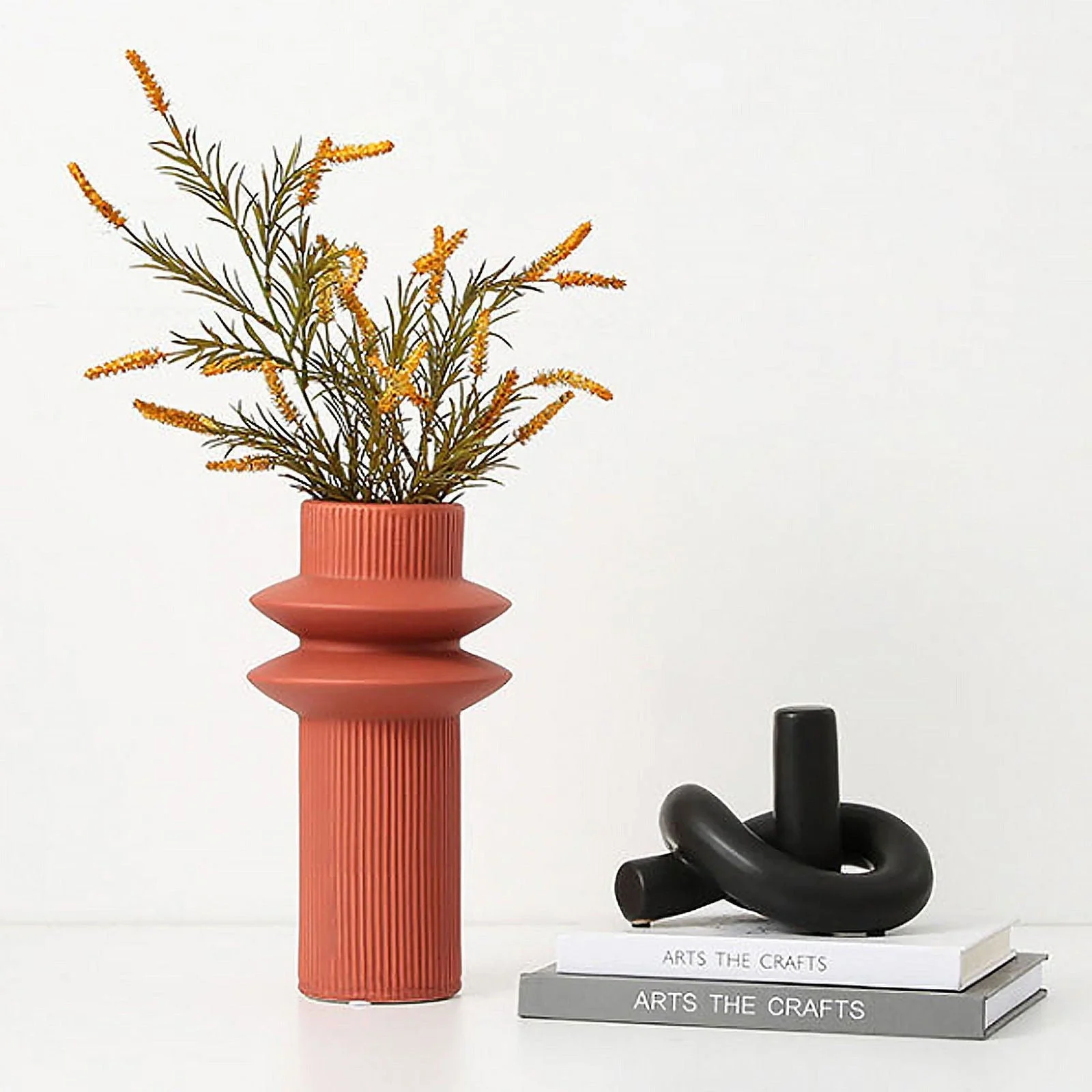 Irregular Knot Ceramic Home Decor Sulpture -