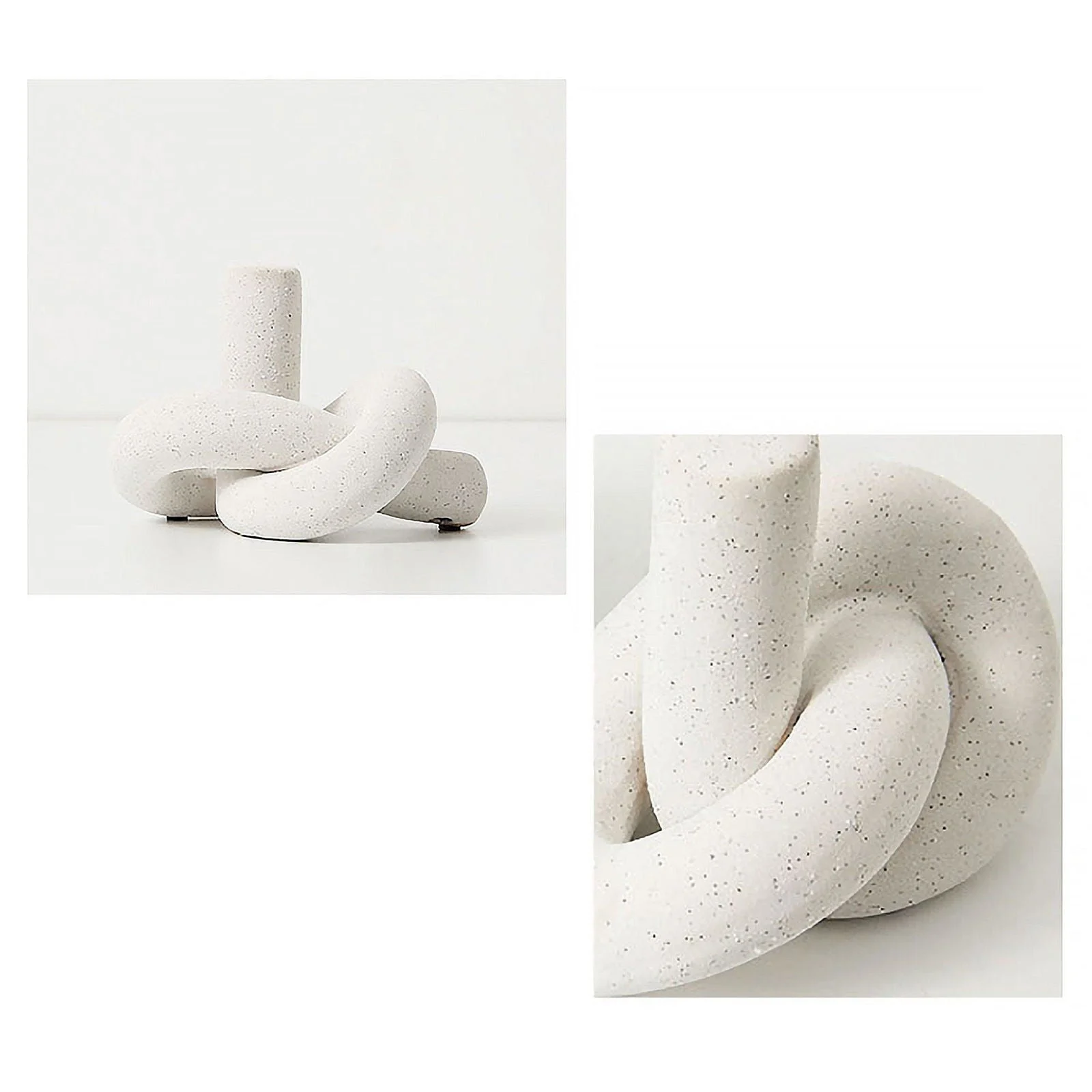 Irregular Knot Ceramic Home Decor Sulpture -
