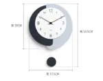 Irregular_Shape_Pendulum_Wall_Clock_for_Study_Room_-_-4303553 Irregular Shape Pendulum Wall Clock for Study Room