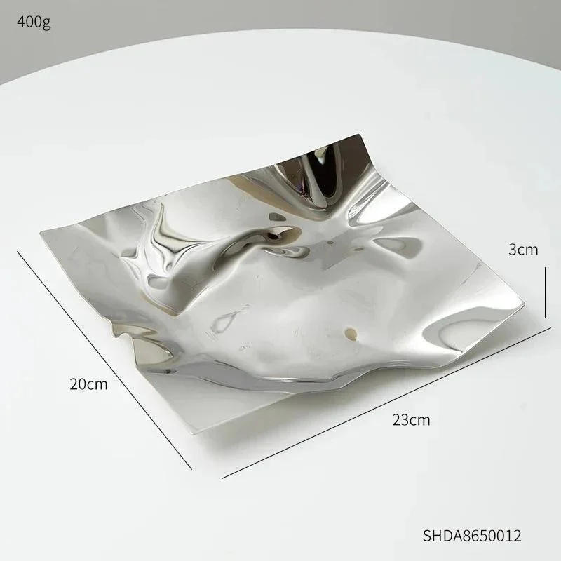 Irregular Silver Storage Tray -  - #tag1#