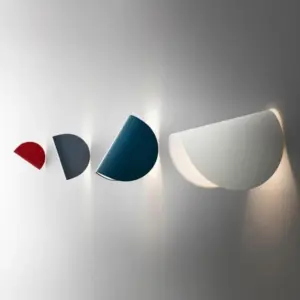 Italian Designer Style Folded Wall Fixture Lamp
