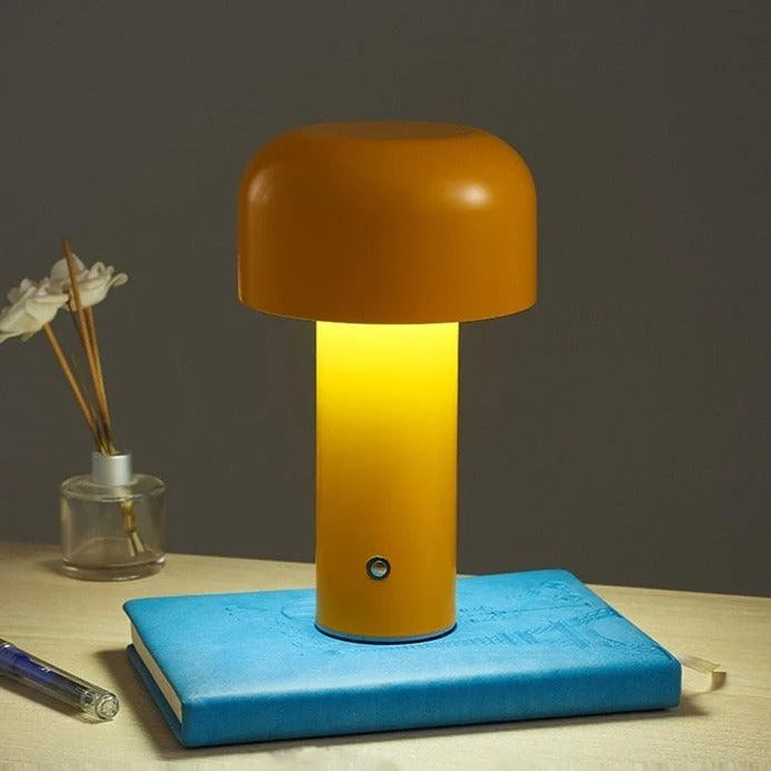Italian Style Mushroom Cordless Table Lamp -