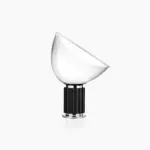 Italian Style Transparent Bowl Chrome Lamp
