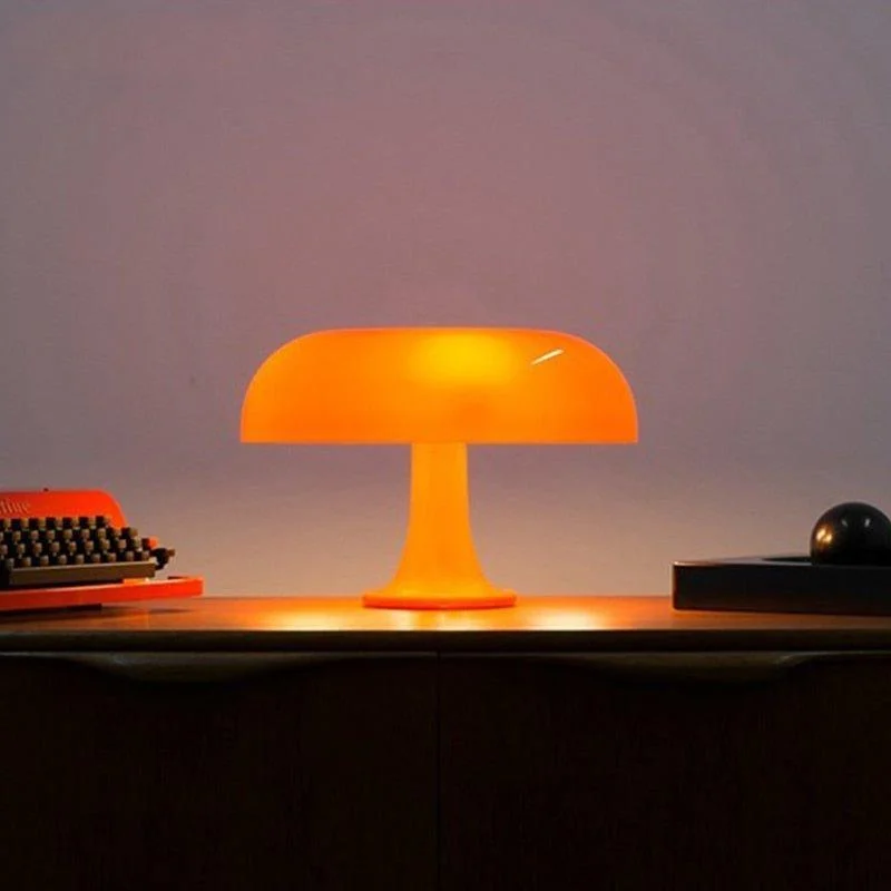 Italy Designer Style LED Mushroom Shaped Table Lamp -  - #tag1#