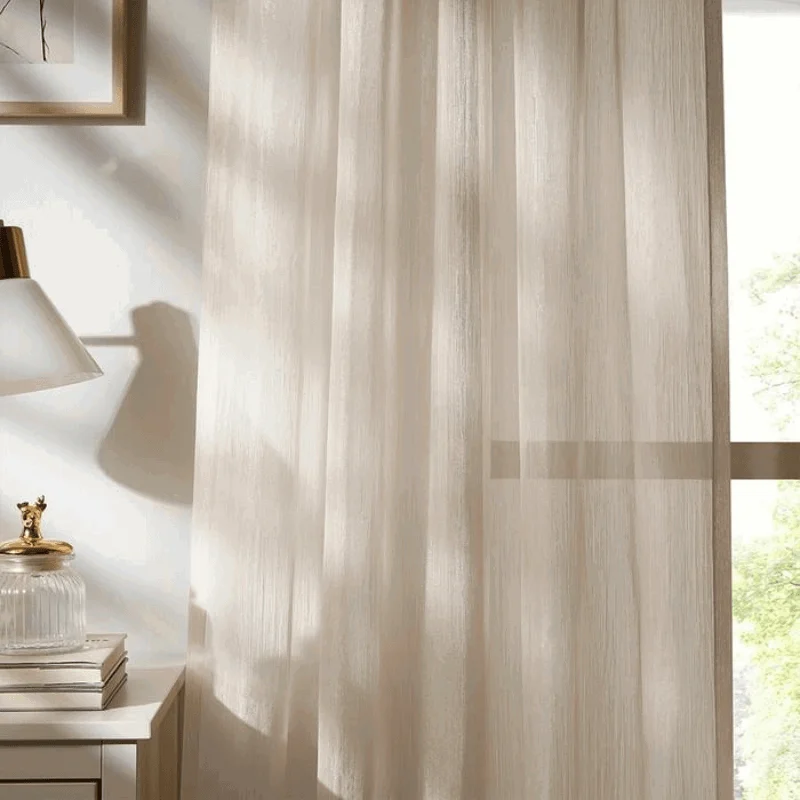 Ivy Streamer Shiny Sheer Curtains Tulle -  - #tag1#